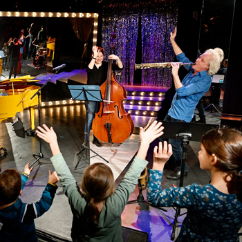 „Jazz & More for Kids“ . Im SANDKORN