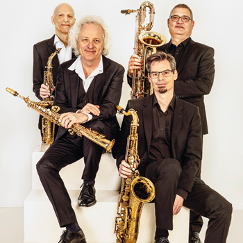 Peter Lehel`s Finefones Saxophone Quartet .“Giant Impressions“